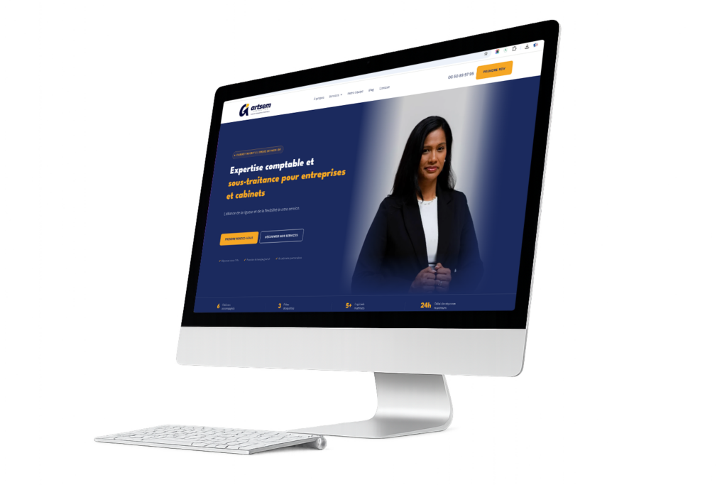 Agence web Madagascar artsem main desktop