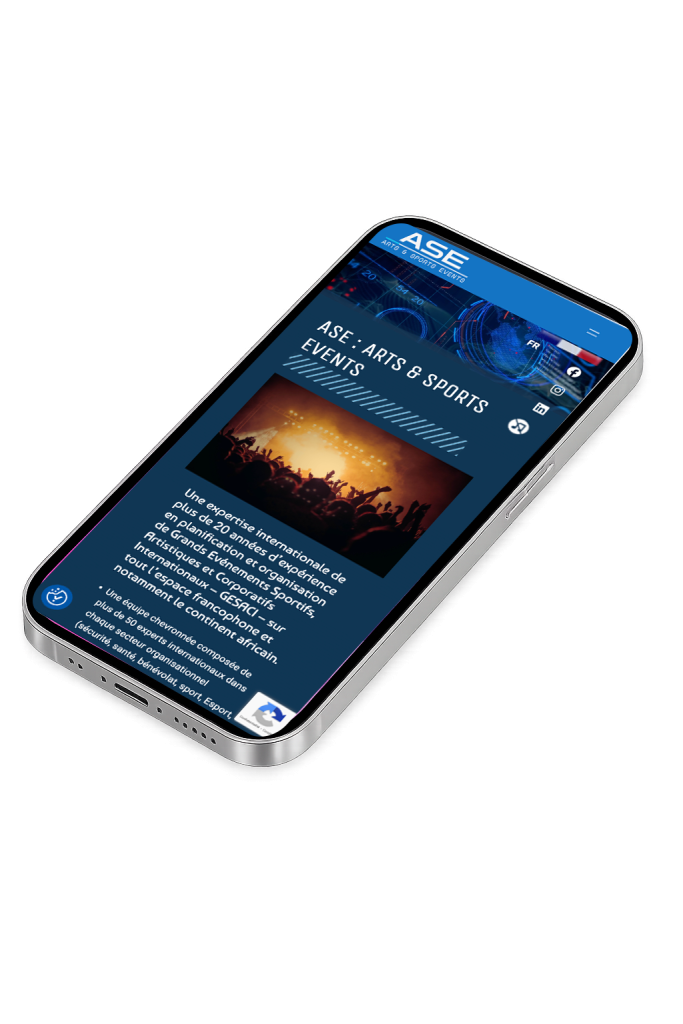 Outsourcing Madagascar ASE (Arts & Sports Events) 3 Agence web Madagascar ase phone pattern