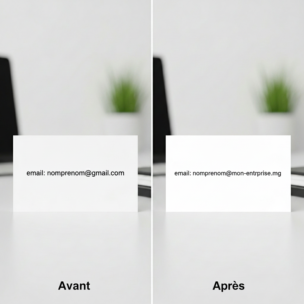 Agence web Madagascar avant apres