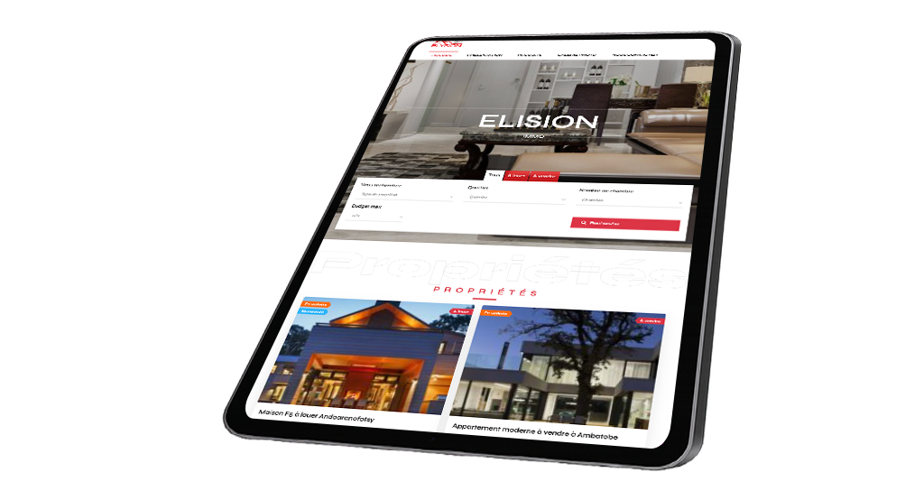 Outsourcing Madagascar Elysion Immo 2 Agence web Madagascar elysion ipad pattern