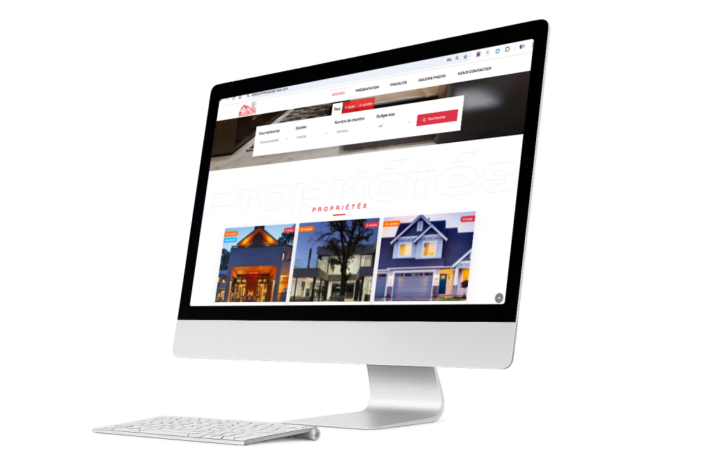 Outsourcing Madagascar Elysion Immo 1 Agence web Madagascar elysion main desktop