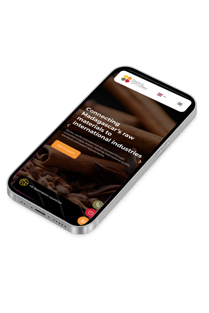 Agence web Madagascar fnc phone pattern