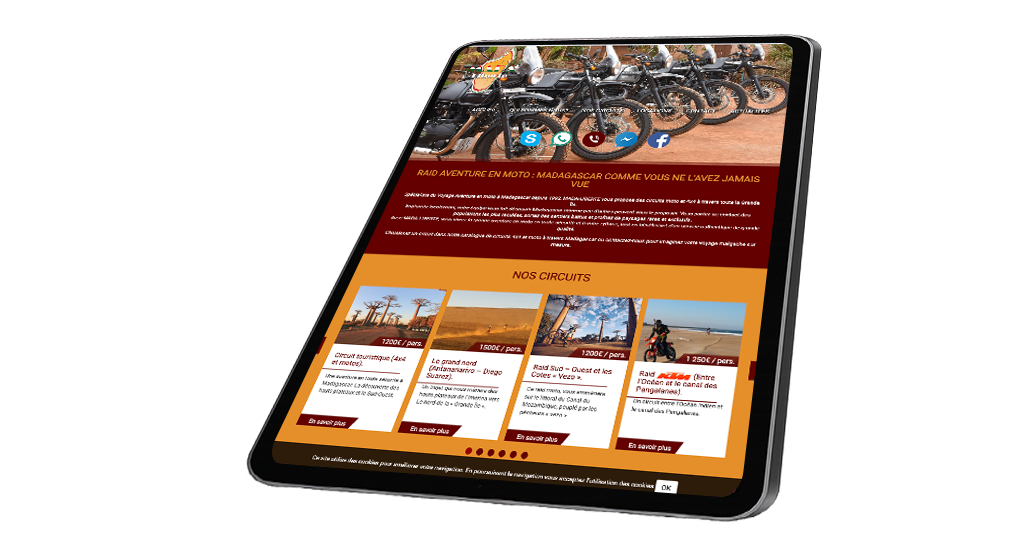 Outsourcing Madagascar Mada Liberte 2 Agence web Madagascar madaliberte ipad pattern