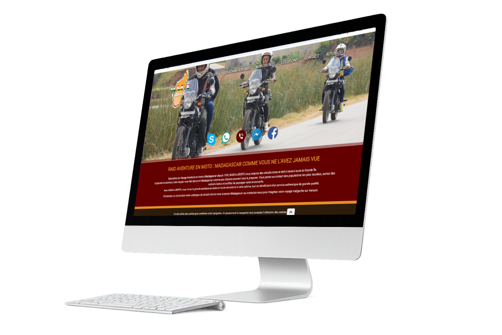 Outsourcing Madagascar Mada Liberte 1 Agence web Madagascar madaliberte main desktop