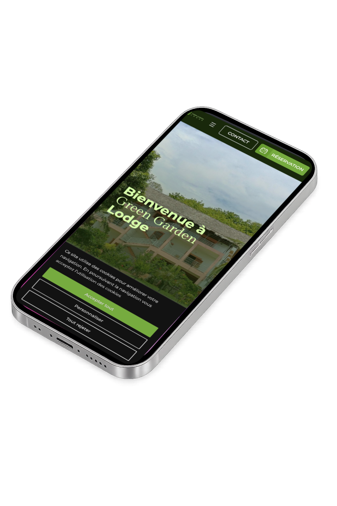 Outsourcing Madagascar Green Garden lodge 3 Agence web Madagascar phone