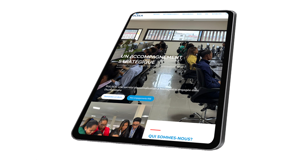 Outsourcing Madagascar Pulsea 2 Agence web Madagascar pulsea ipad pattern