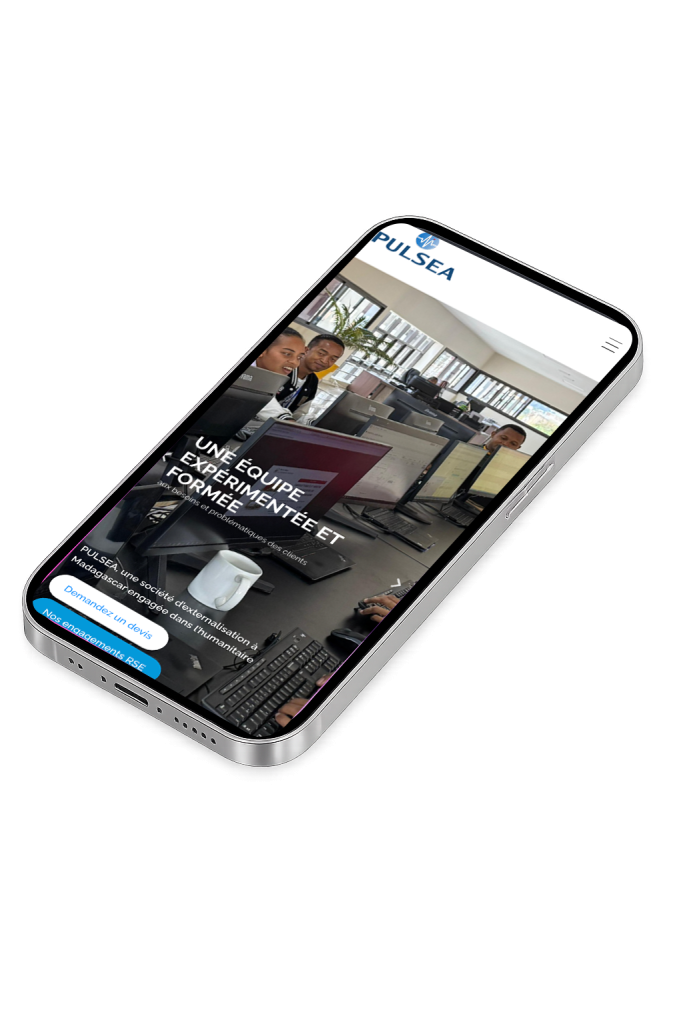 Outsourcing Madagascar Pulsea 3 Agence web Madagascar pulsea phone pattern