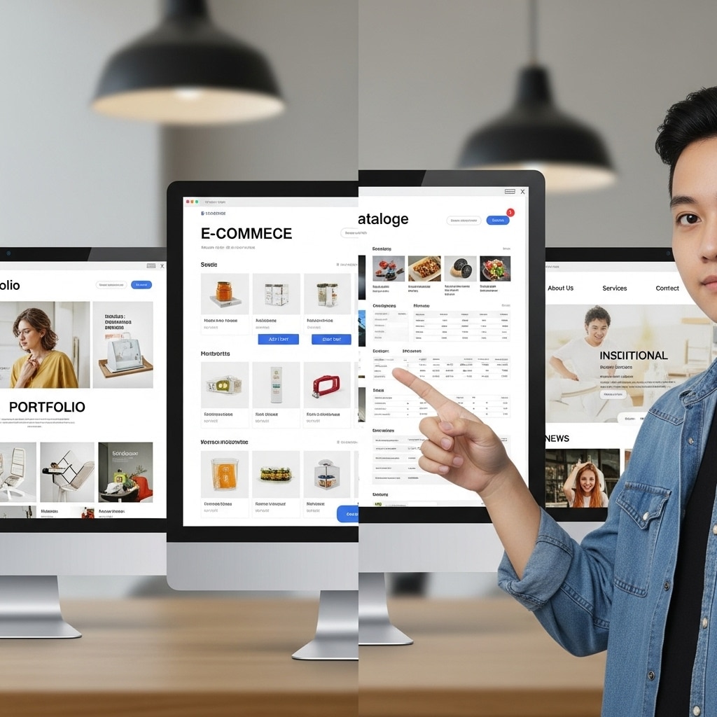 Outsourcing Madagascar 10 raisons d'avoir un site internet en 2025 1 Comparaison des types de sites web pour entreprises.