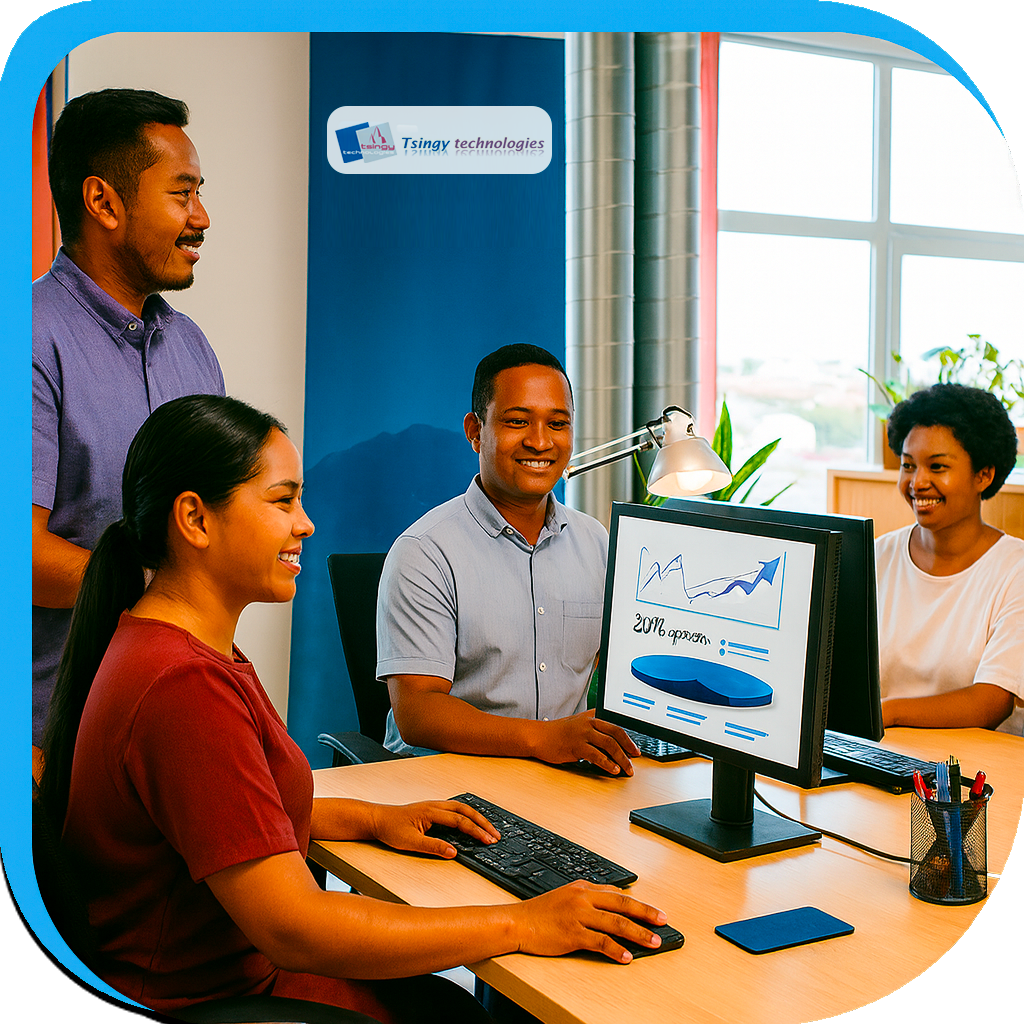 Outsourcing Madagascar Services-Sous-traitance 2 Agence web Madagascar team work